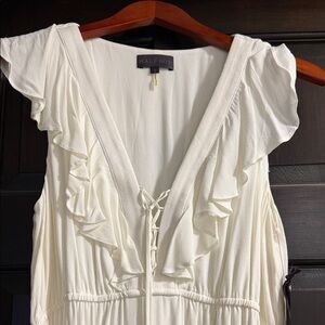 Hale Bob White High Low Dress